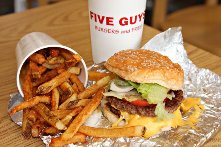 Five Guys Morgantown'